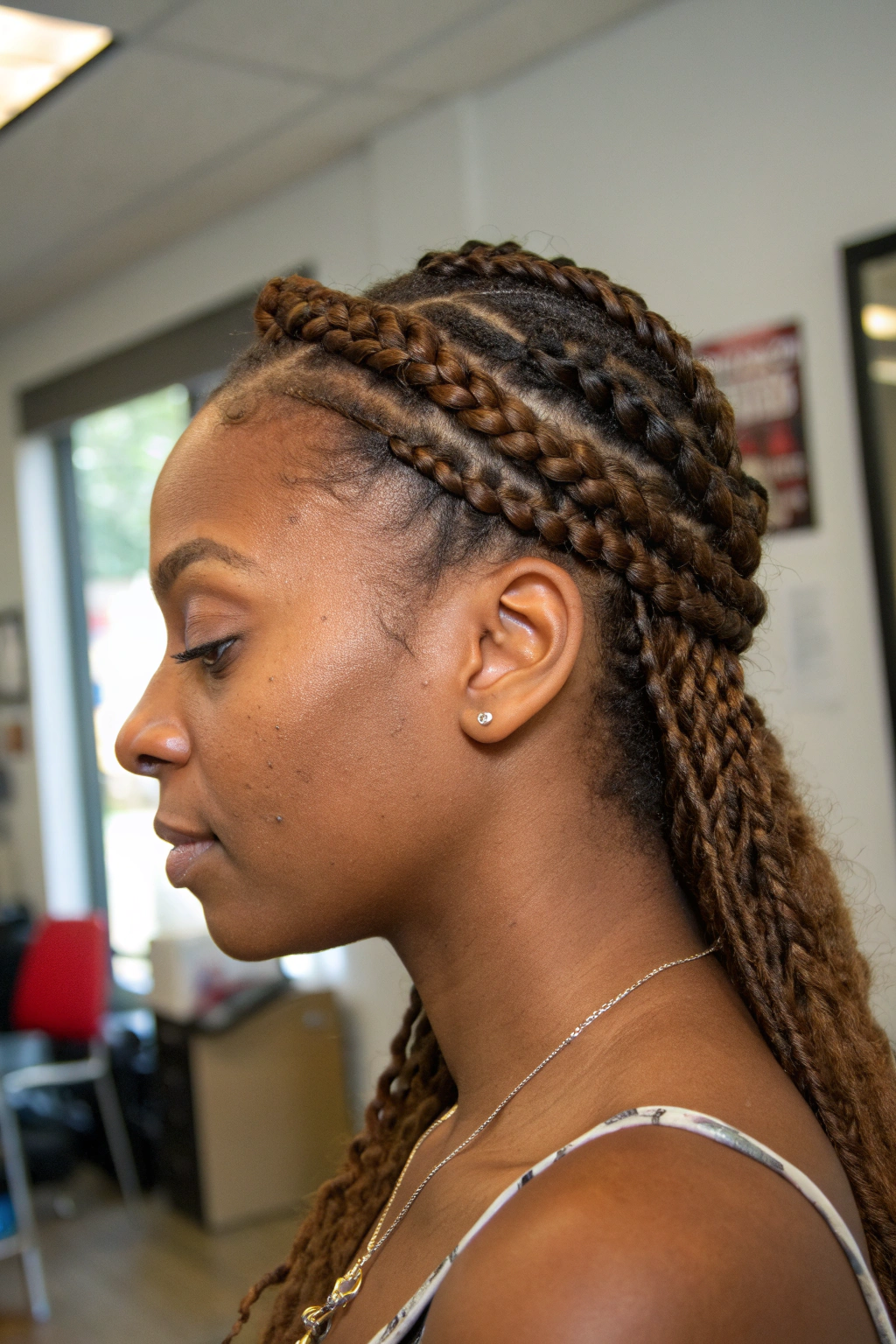 9) braided crown style