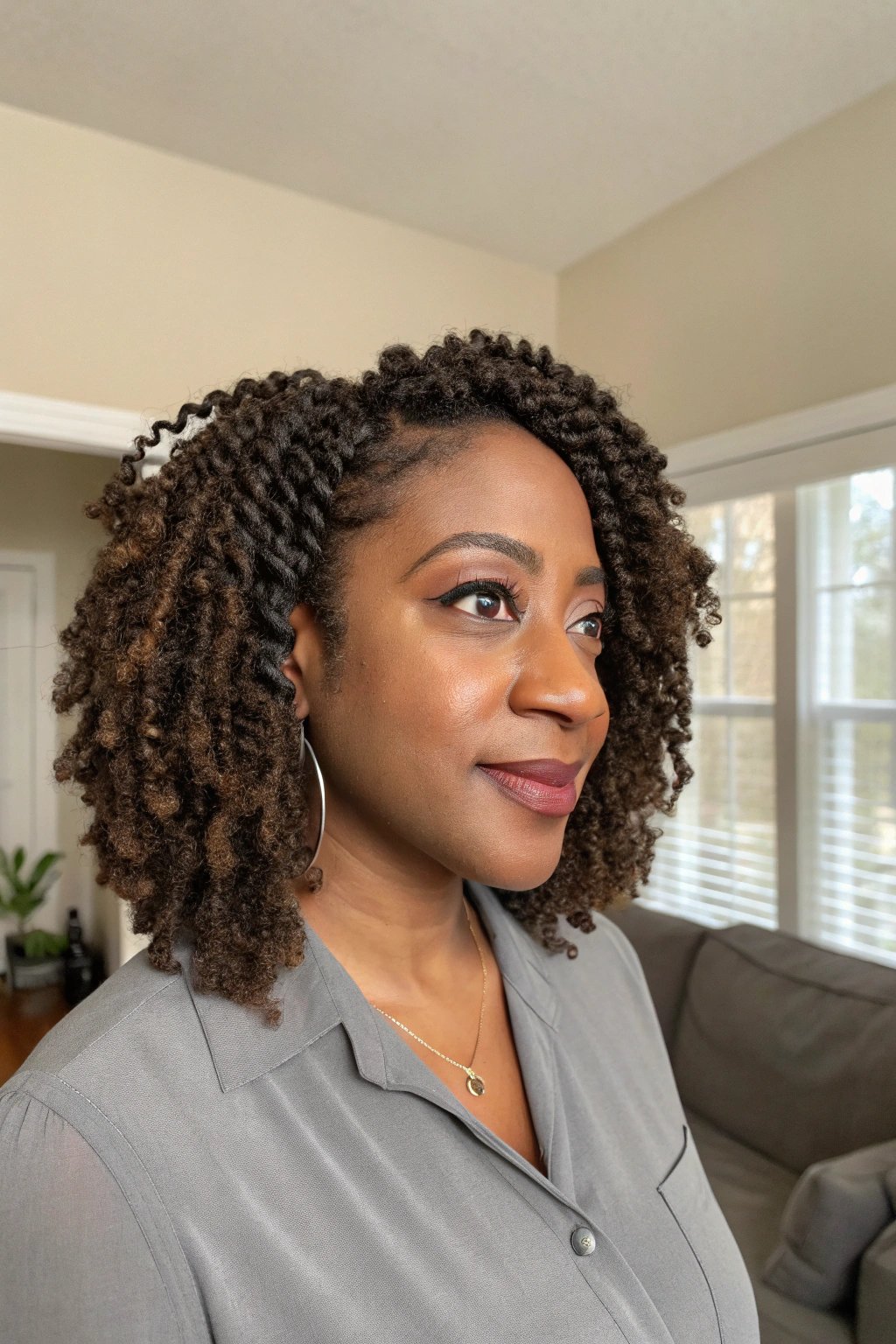 1. The classic twist-out