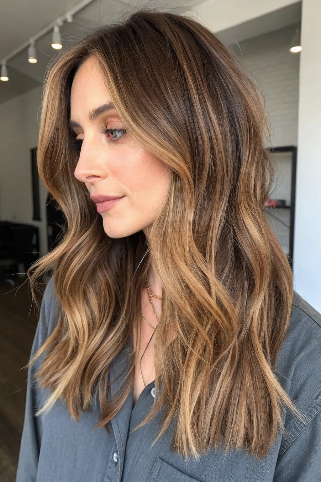 5) bronde (brown-blonde blend)