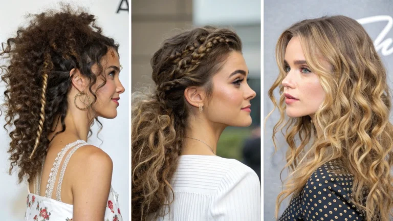 Hairstyles for frizzy hair for women