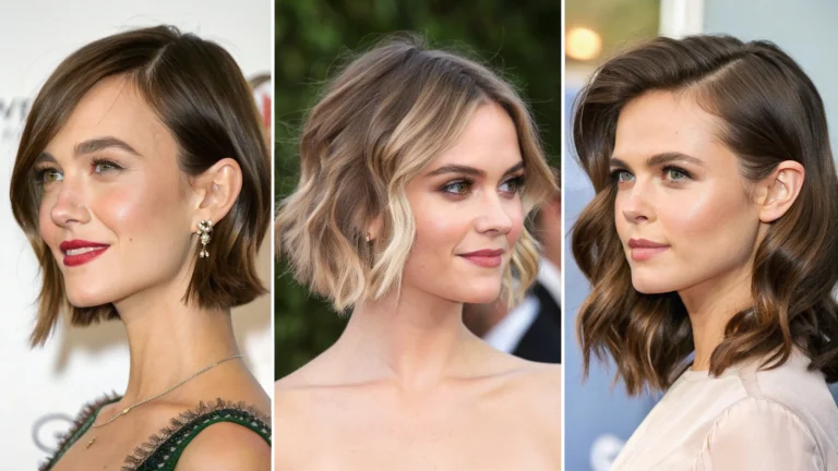 Hairstyles for oval face shape