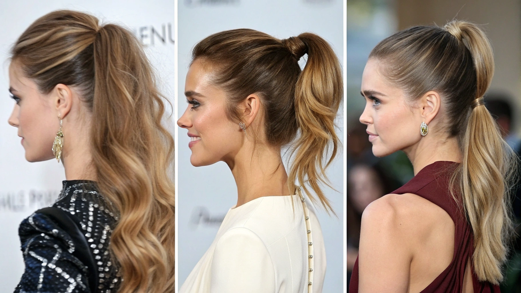Half pony hairstyles for women