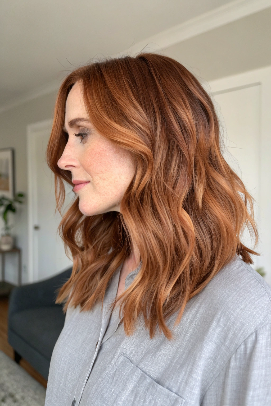 5) soft caramel copper