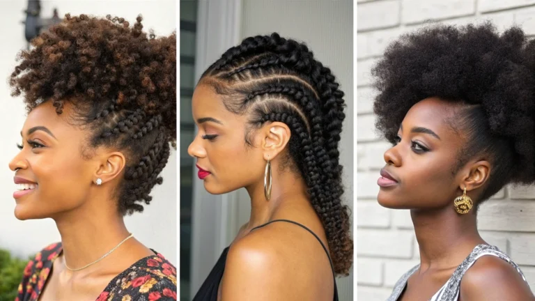 Trendy natural hairstyles for black women