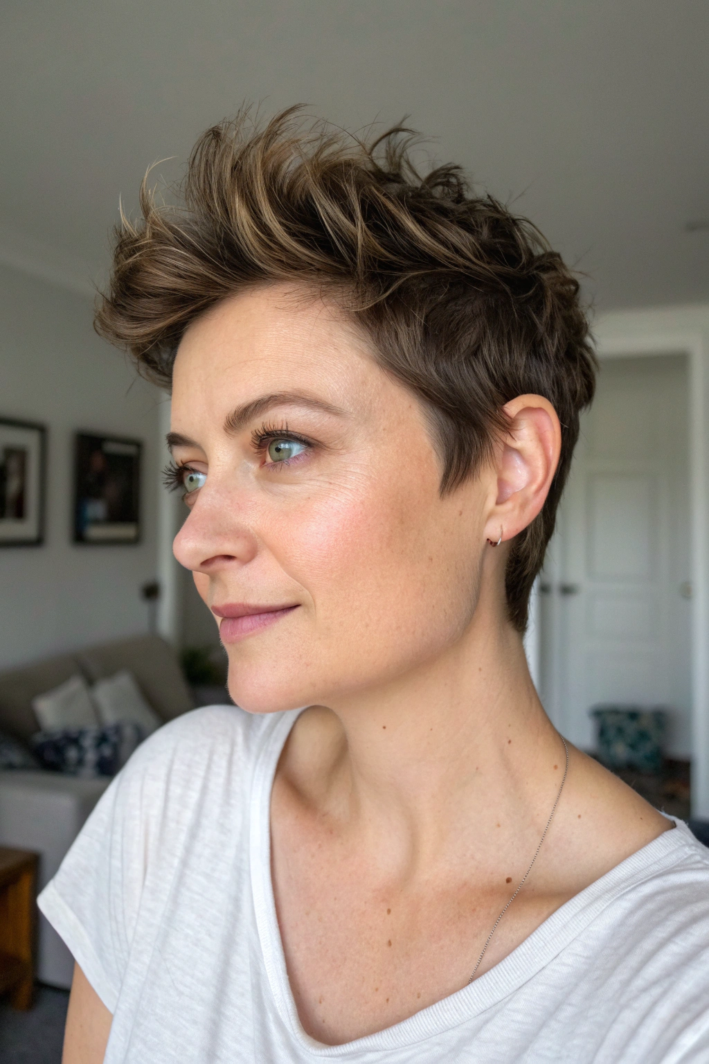 15) high-volume crown pixie