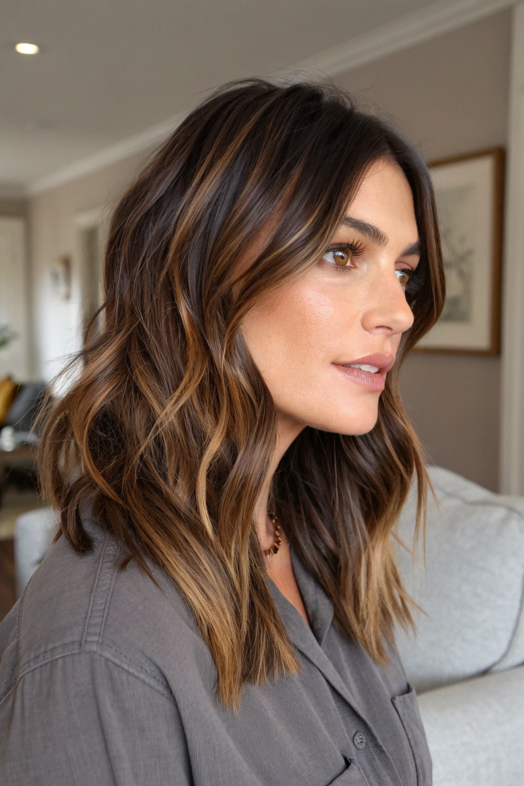 17) golden caramel ribbons