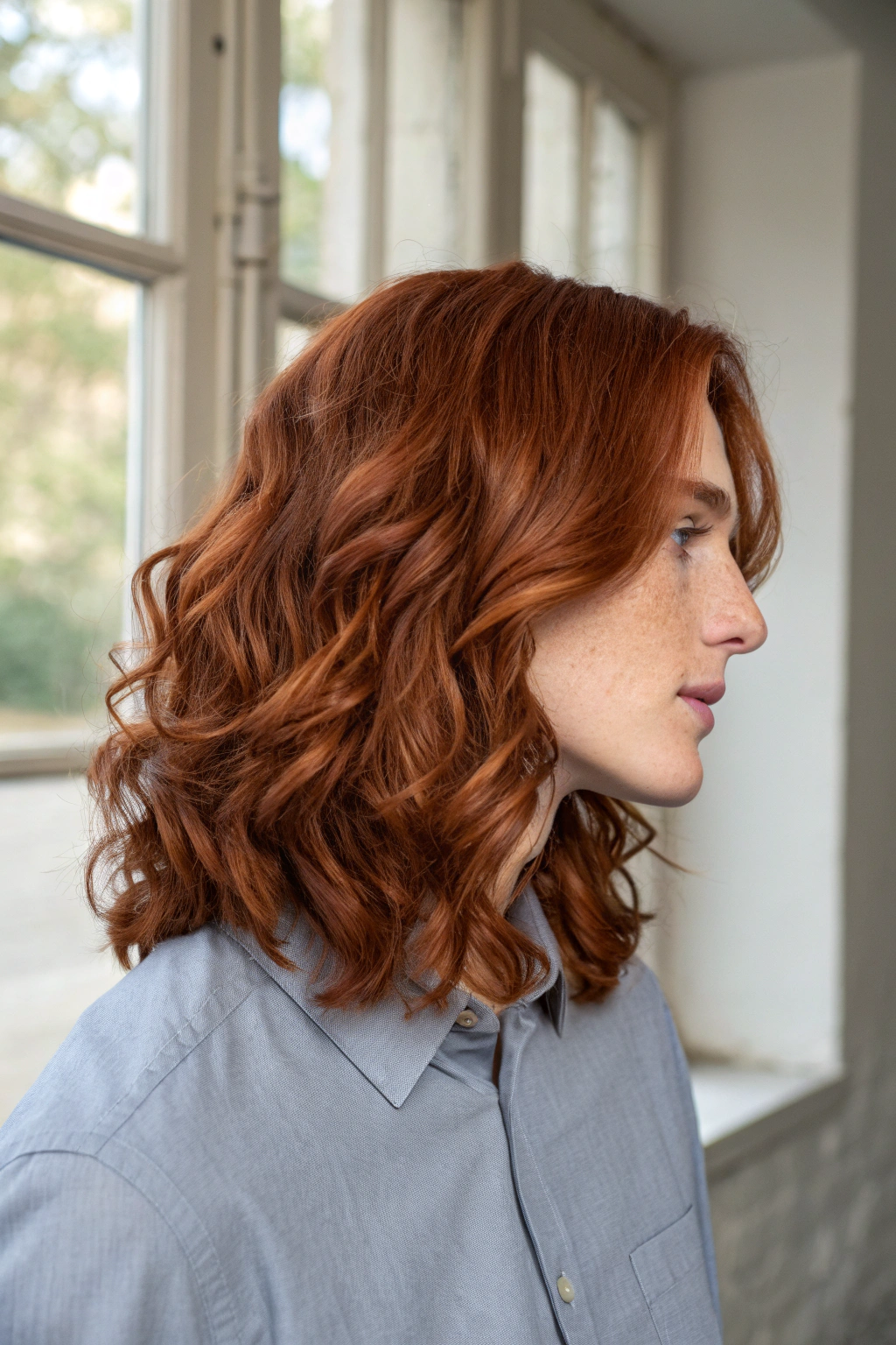 4) rich mahogany ginger