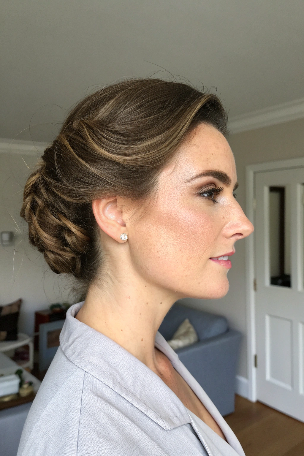 3) classic french twist