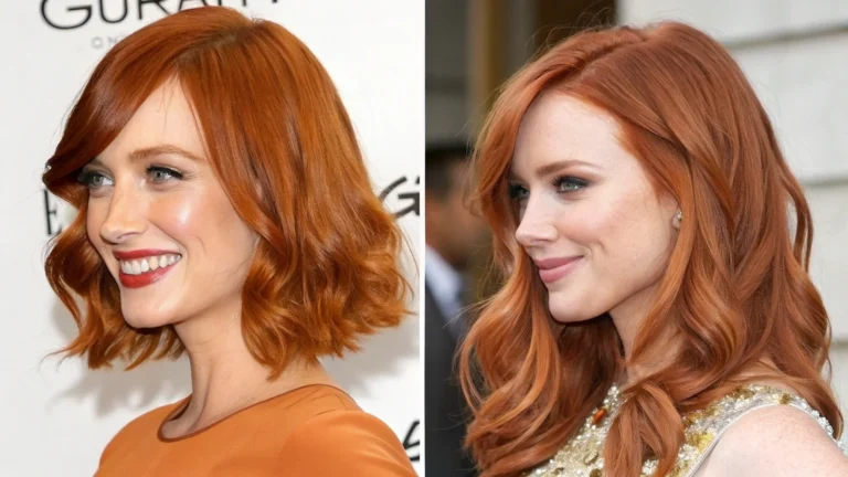 Ginger hair color ideas