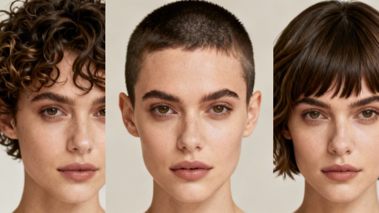 How to style short hair