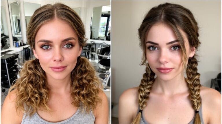 Cute pigtail hairstyles that make you look younger