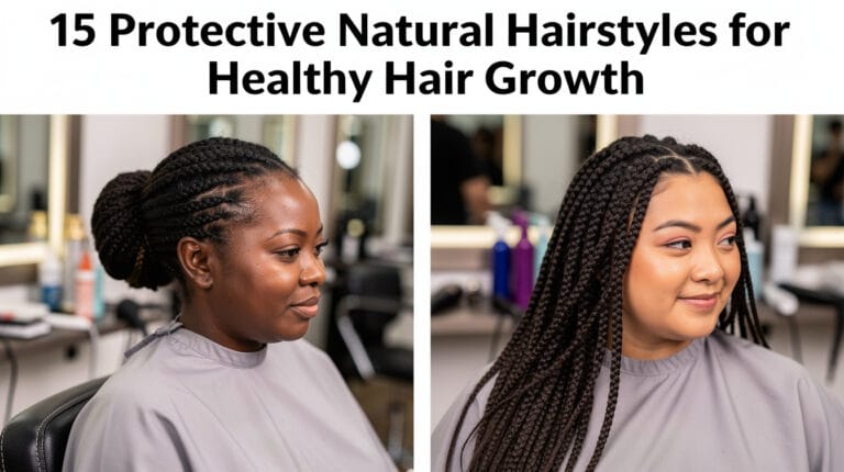 15 best protective natural hairstyles for hair growth