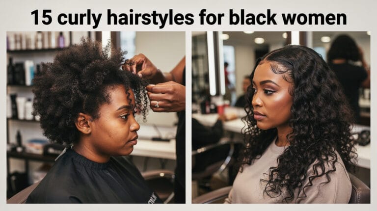 15 curly hairstyles for black women that turn heads