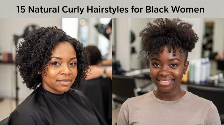 15 stunning natural curly hairstyles for black women