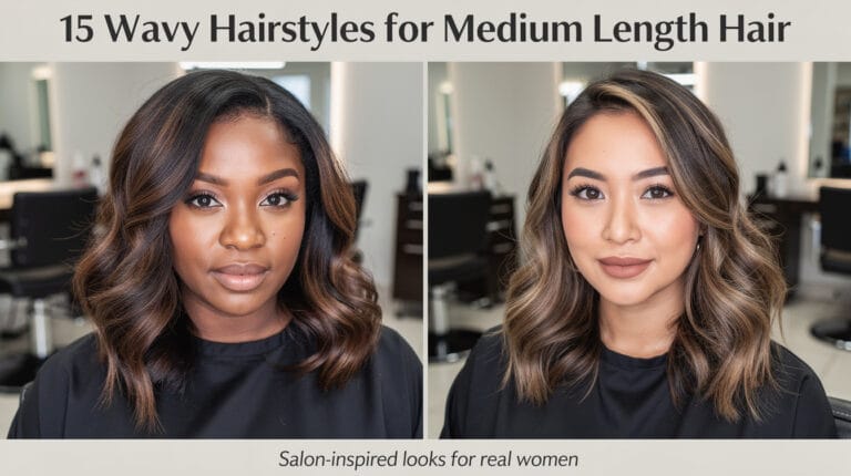 15 wavy hairstyles for medium length hair you need to try