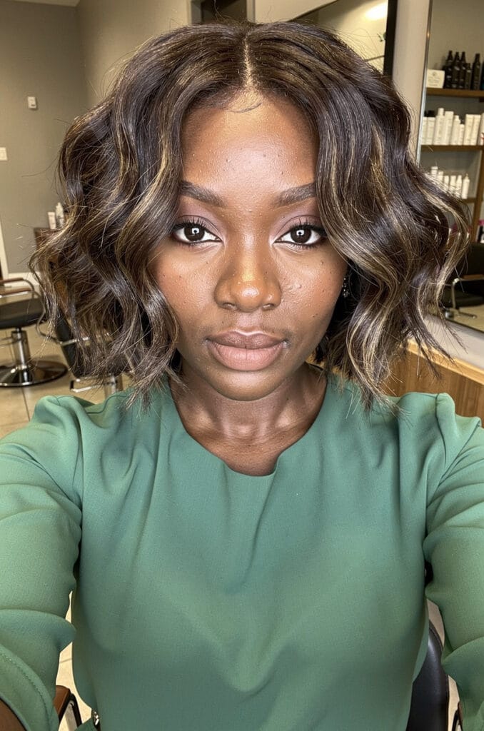 Choppy textured waves