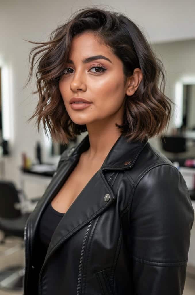 Messy wavy bob 678x1024 1