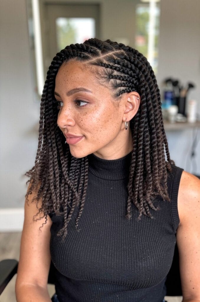 Mini twists for long-lasting style