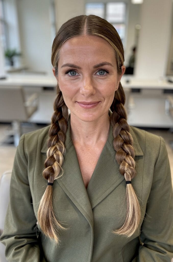 Pull through pigtails