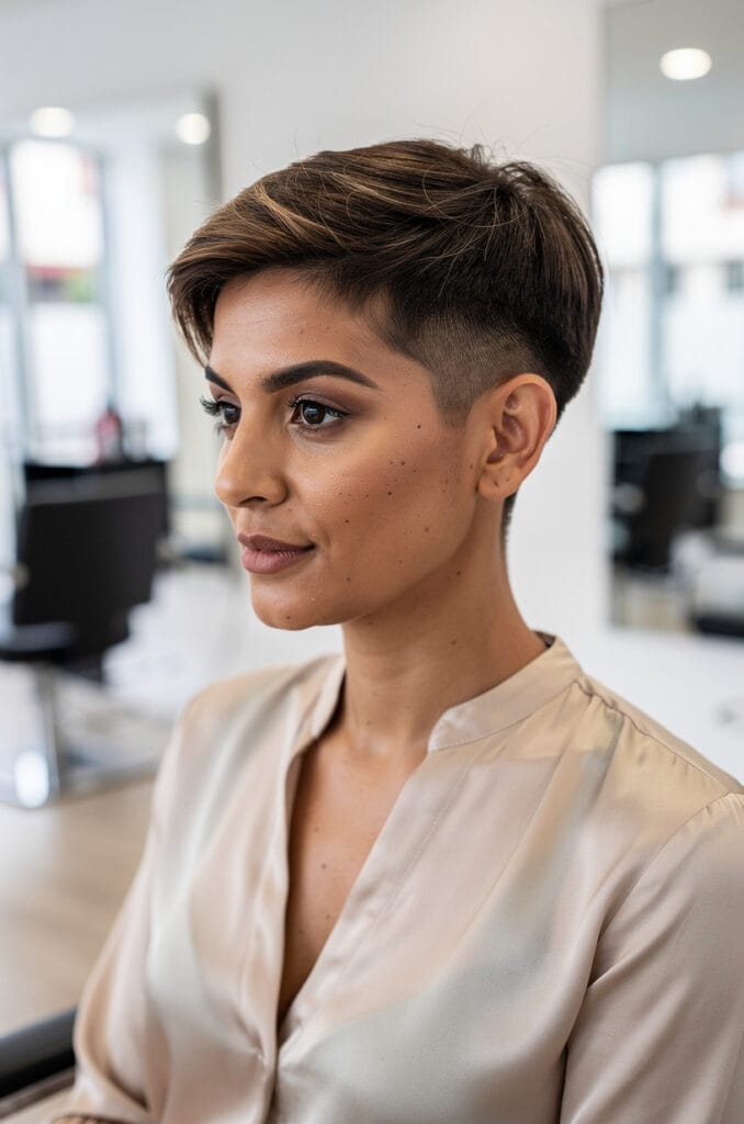 The classic pixie cut