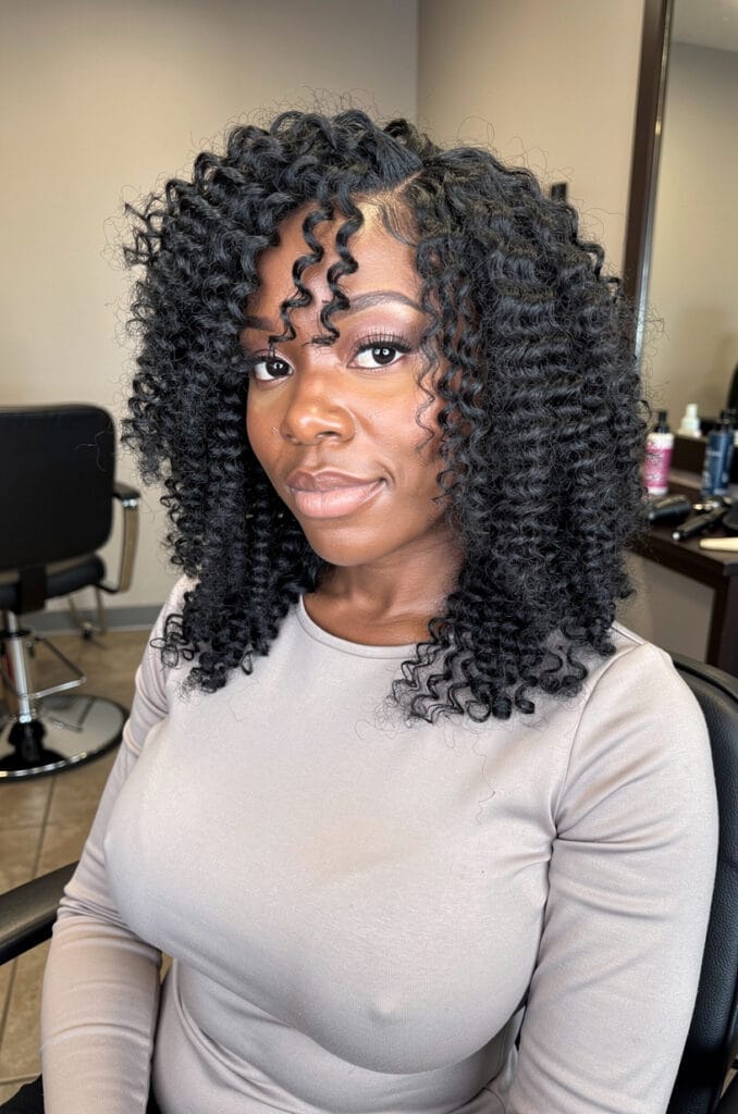 Wash-and-set with flexi rods