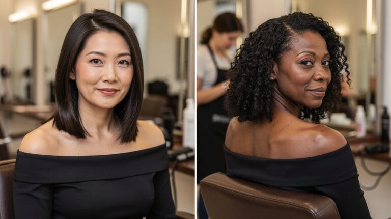 15 off shoulder hairstyles to show off your neckline