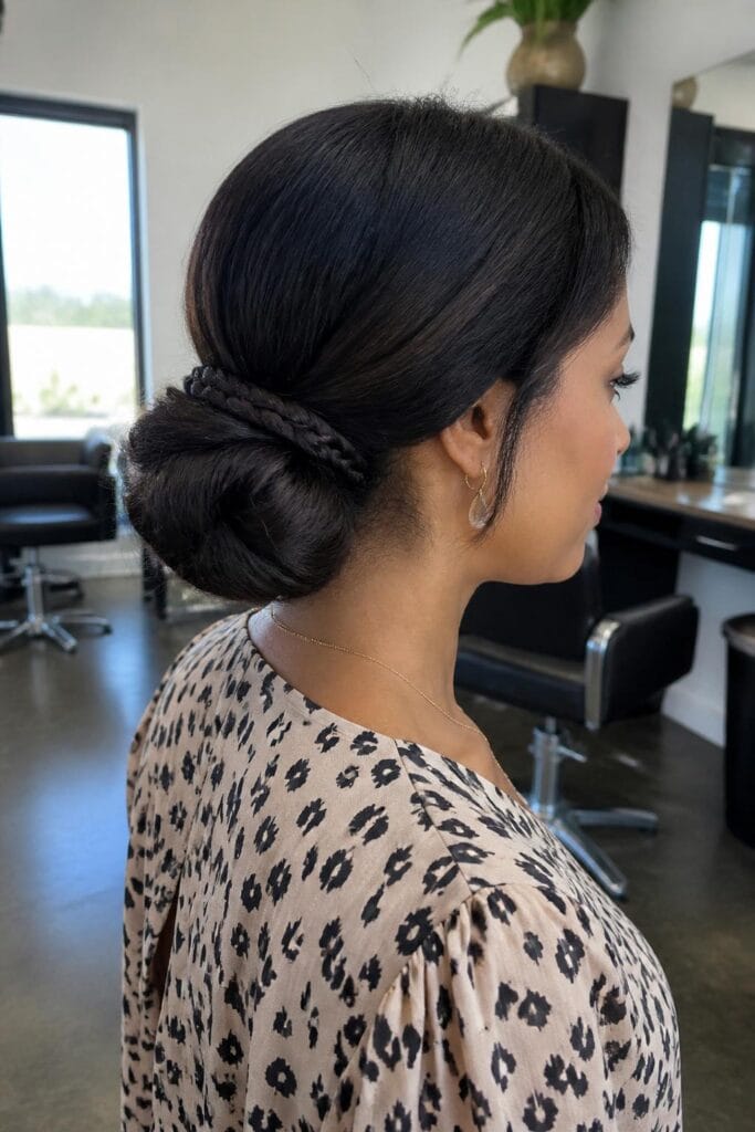4 low bun with braided accent 683x1024 1