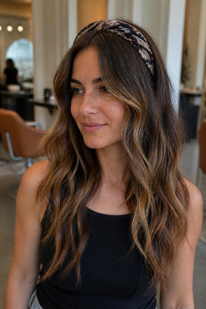 Beach waves with a headband 683x1024 1