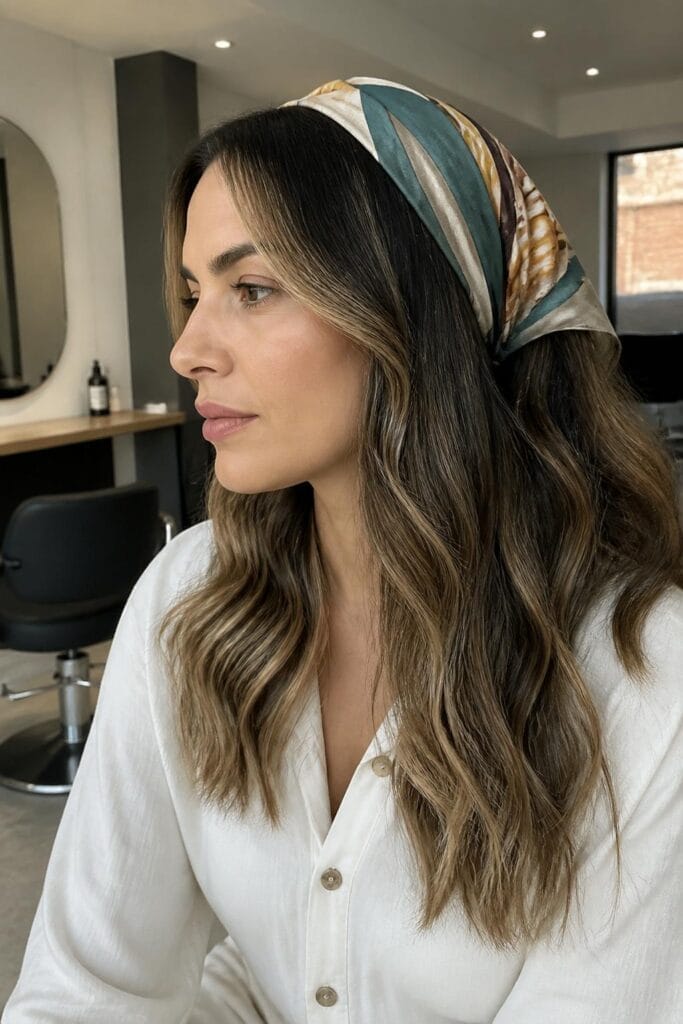 Beach waves with a scarf 683x1024 1