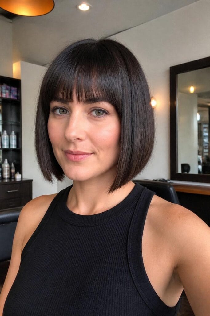 Blunt bob with bangs 683x1024 1