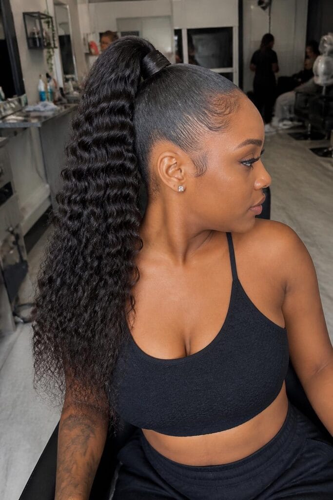 Deep wave ponytail with wrap 683x1024 1