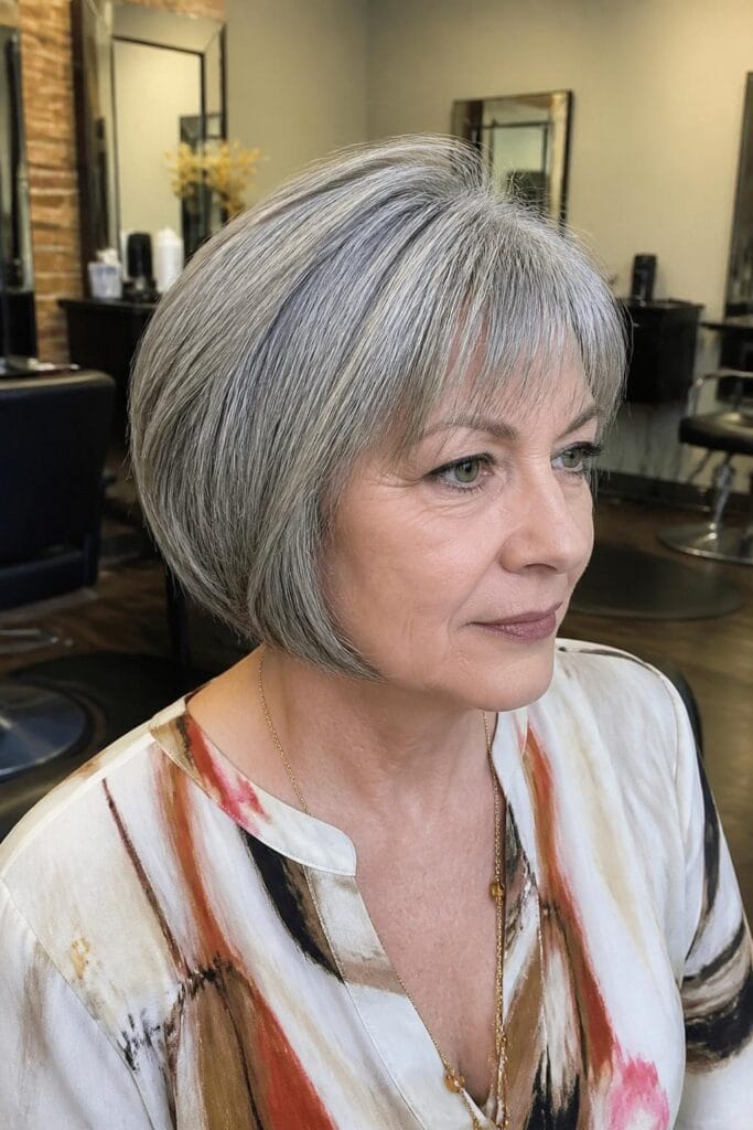 Layered bob with baby bangs 683x1024 1