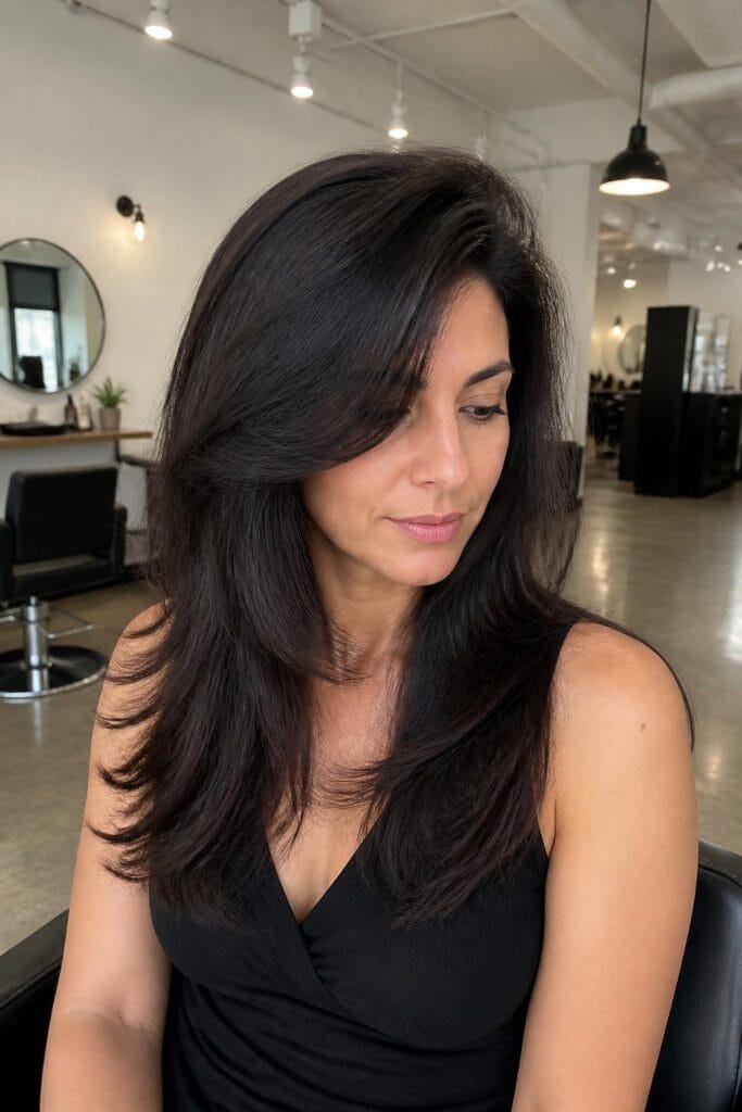 Long shag with a deep side part 683x1024 1