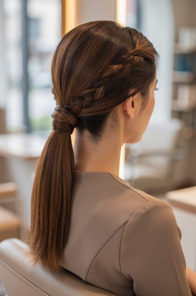 Low twisted ponytail 678x1024 1