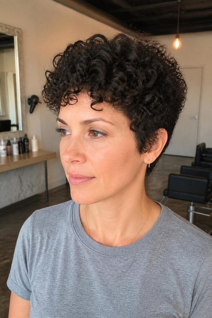 Pixie cut with curly texture 683x1024 1