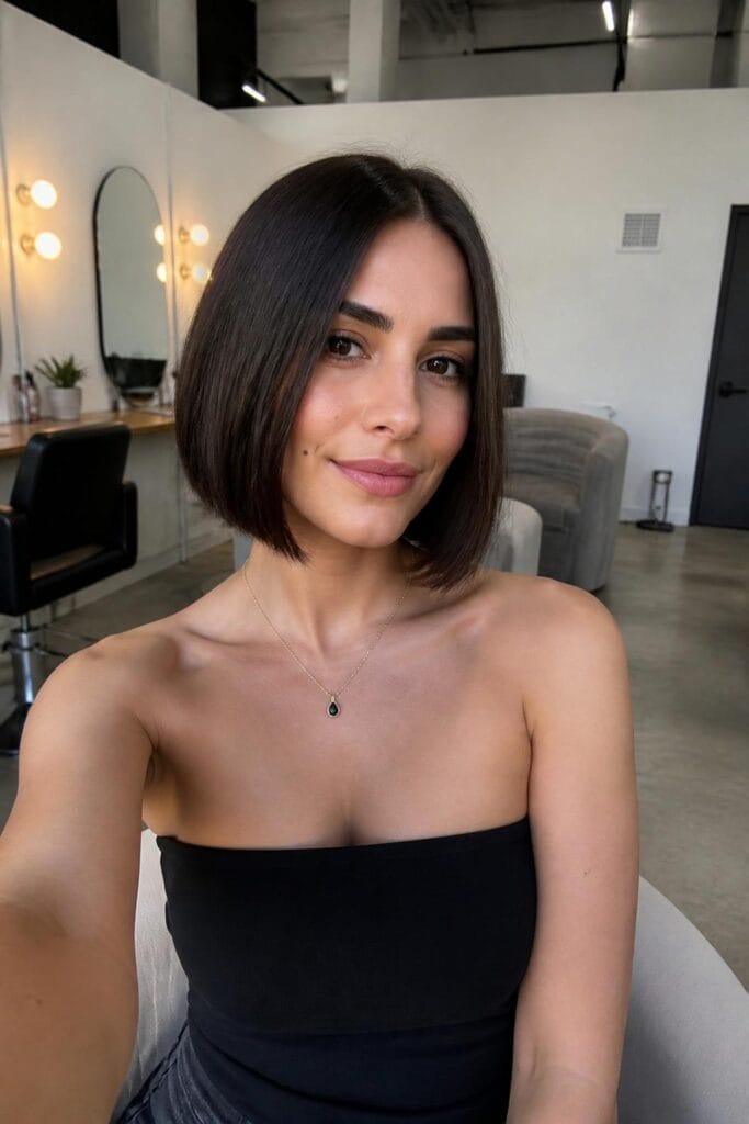 Sleek chin length bob 683x1024 1
