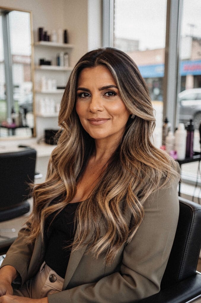 Textured beach waves