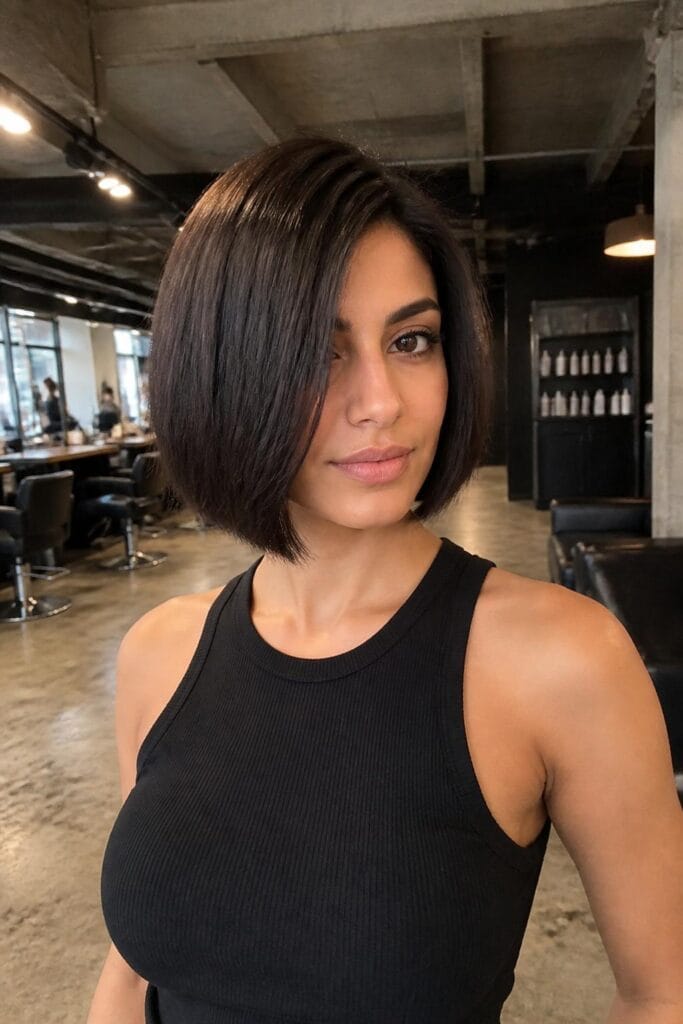 Textured bob with invisible layers 683x1024 1