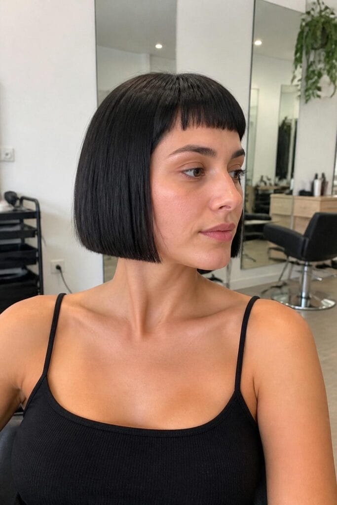 The blunt bob with micro bangs 683x1024 2