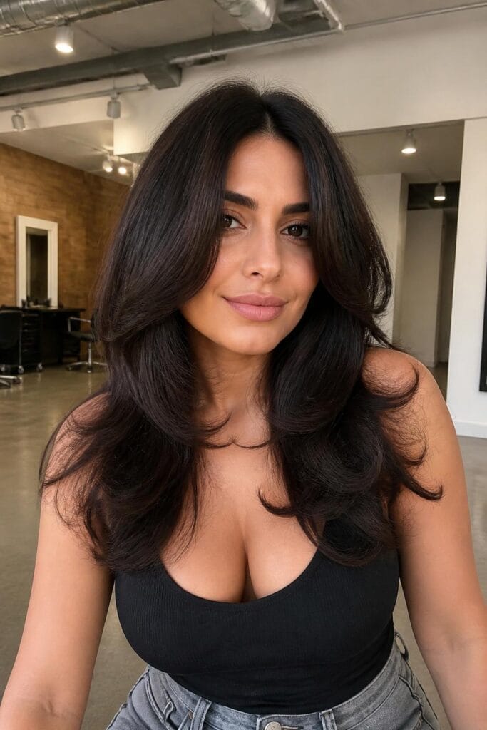 Voluminous layers with a center part 683x1024 1