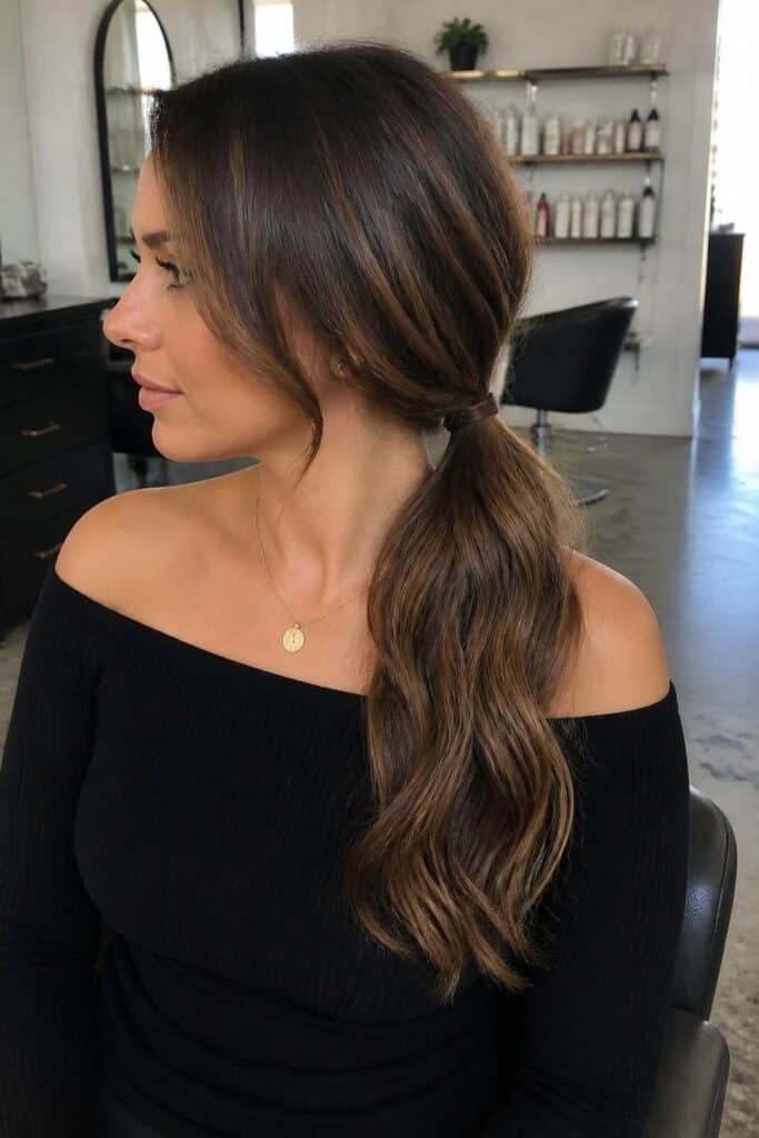 12 low side ponytail with waves 683x1024 1