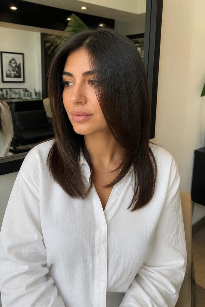 14 sleek layers with a center part 683x1024 1