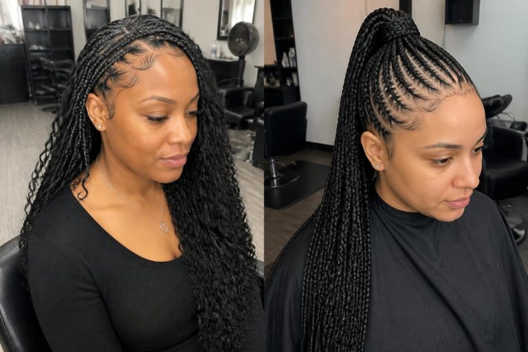 15 braided hairstyles with weave that look absolutely stunning