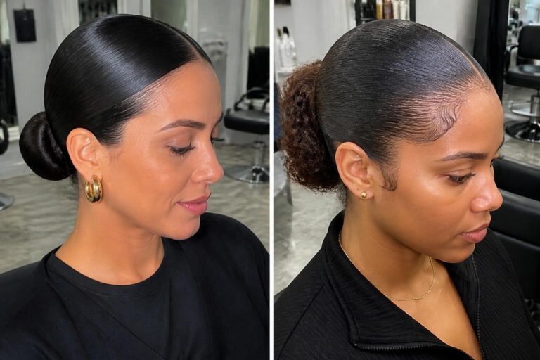15 cute slick back hairstyles that look effortlessly chic