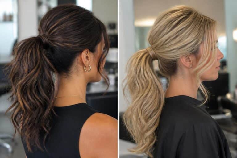 15 easy ponytail hairstyles for busy mornings