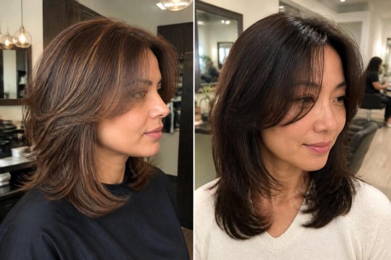 15 medium length layered haircuts that make you look younger