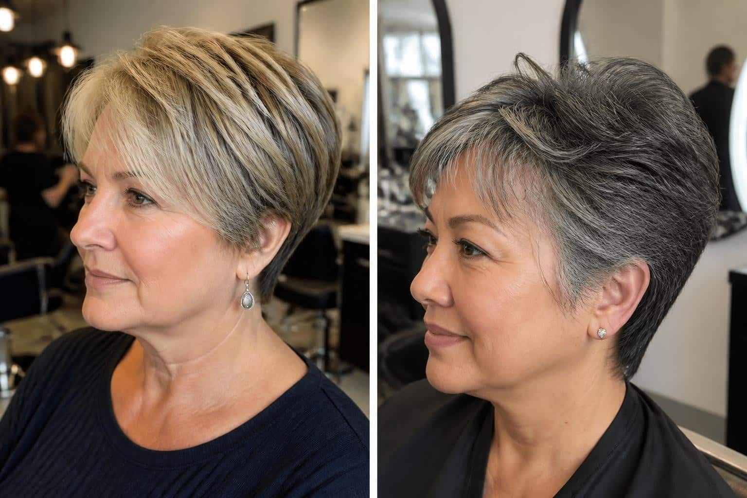 15 short hairstyles for women over 50 that look modern & youthful