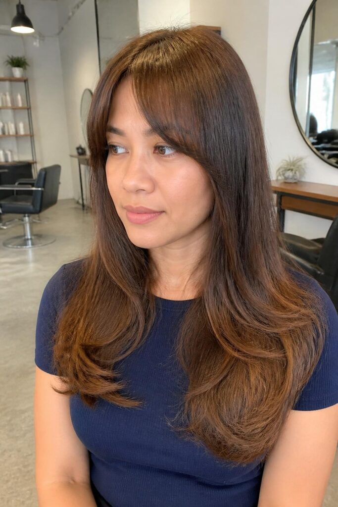 9 long hair with arched bangs 683x1024 1