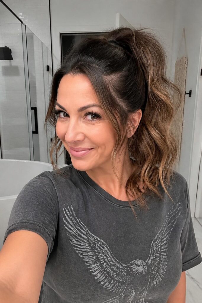 9 wavy high pony with volume 683x1024 1