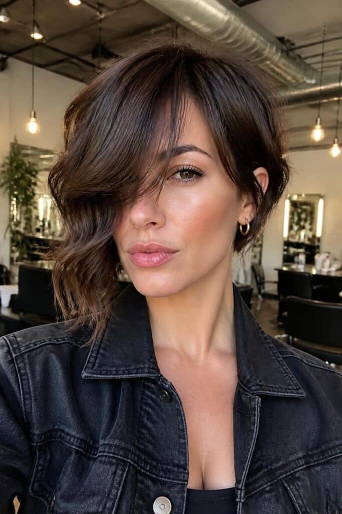 Asymmetrical bob with long bangs 683x1024 1